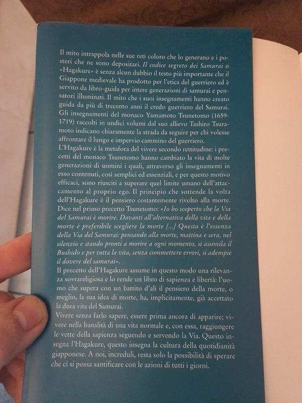 Hagakure. Il Codice Segreto Dei Samurai - Tsunetomo Yamamoto