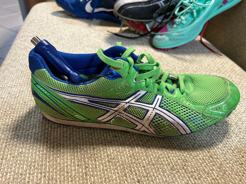 Scarpe Atletica Asics nr. 43.5 Verdi