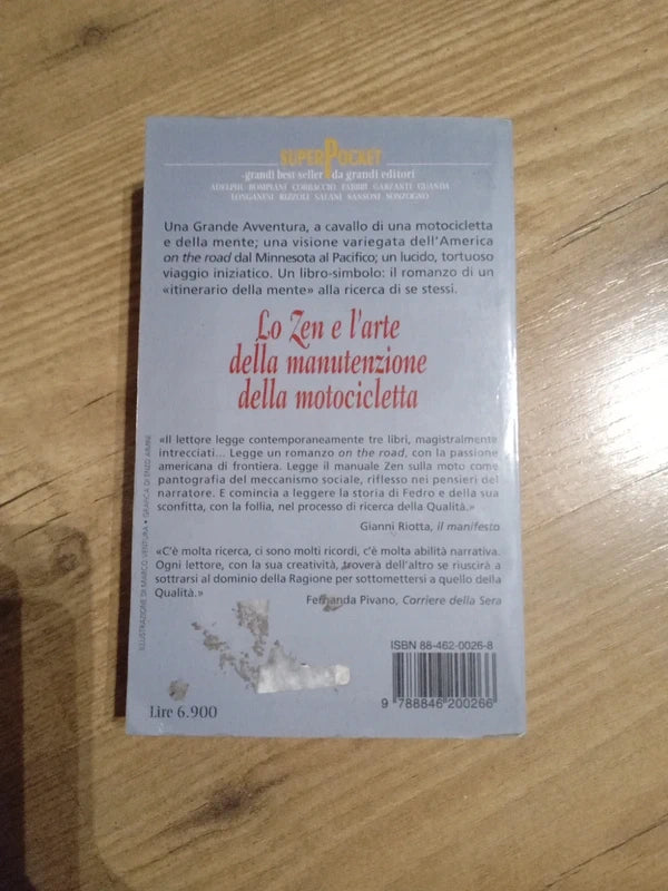 Lo Zen E L'arte Della Manutenzione Della Motocicletta - Robert M. Pirsig