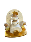 Carillon Natale in legno Sevi
