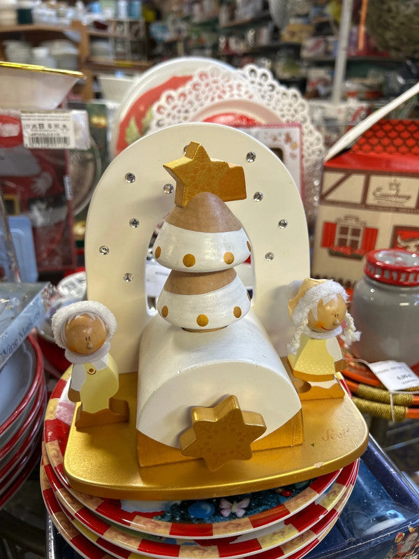 Carillon Natale in legno Sevi