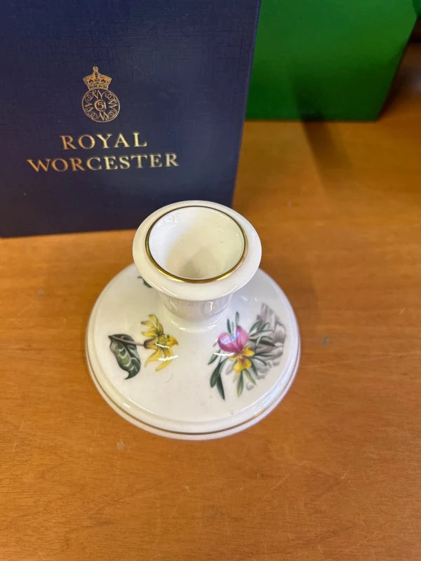 Porta Candela Royal Worcester Nuovo Con Scatola
