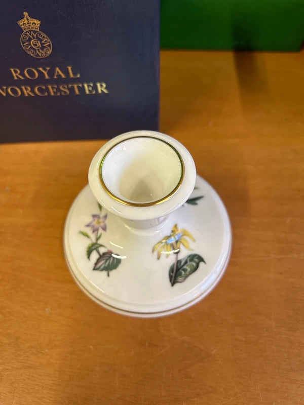 Porta Candela Royal Worcester Nuovo Con Scatola