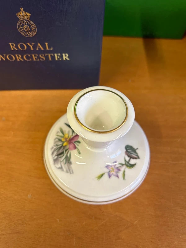 Porta Candela Royal Worcester Nuovo Con Scatola