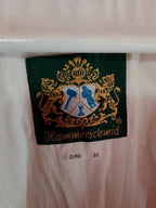 Vestito Tirolese Donna Xxs Hammerschmid Fucsia Bianco