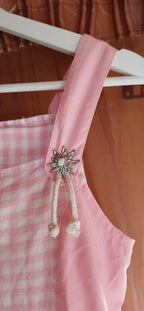 Vestito Tirolese Rosa Bimba 10-11 Anni Isartrachten