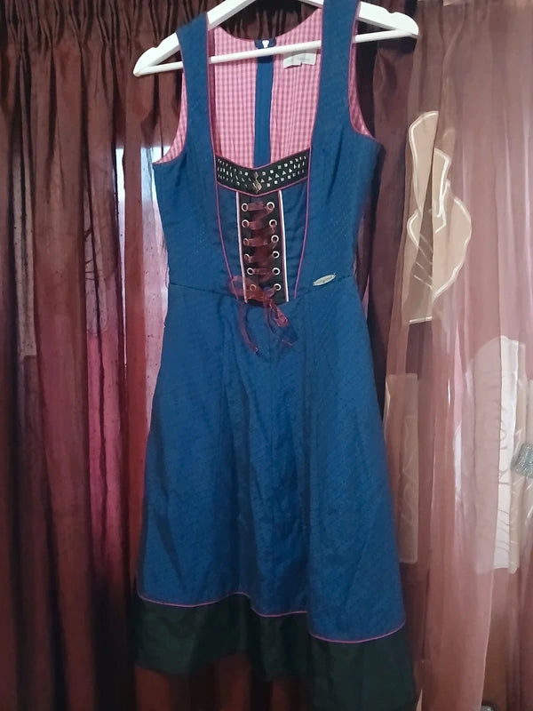 Vestito Blu Tirolese Spieth & Wensky Xxs