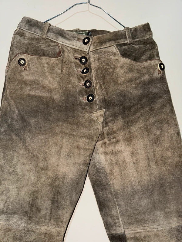 Pantaloni In Vera Pelle Tirolesi Donna S Lederhose
