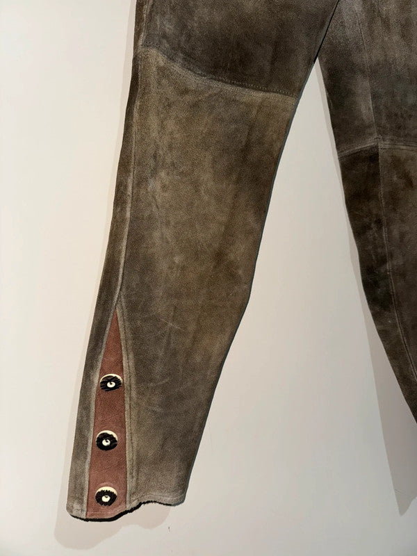 Pantaloni In Vera Pelle Tirolesi Donna S Lederhose