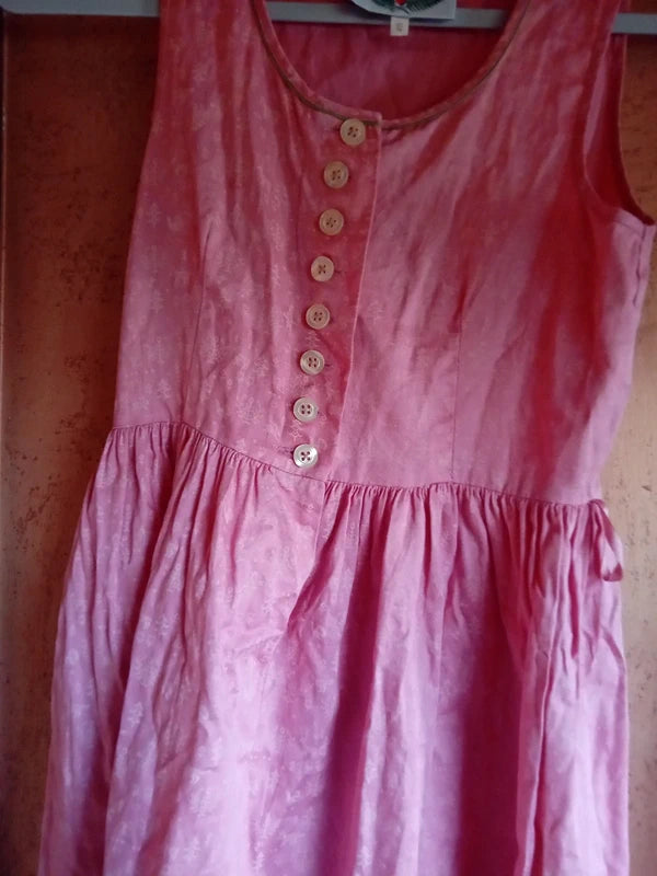 Vestito Rosa Tirolese Bimba 10-11 Anni Turi Landhaus