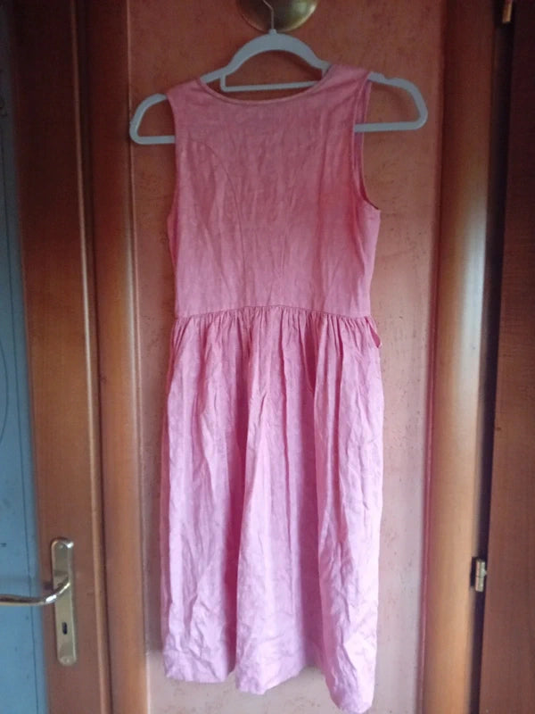 Vestito Rosa Tirolese Bimba 10-11 Anni Turi Landhaus