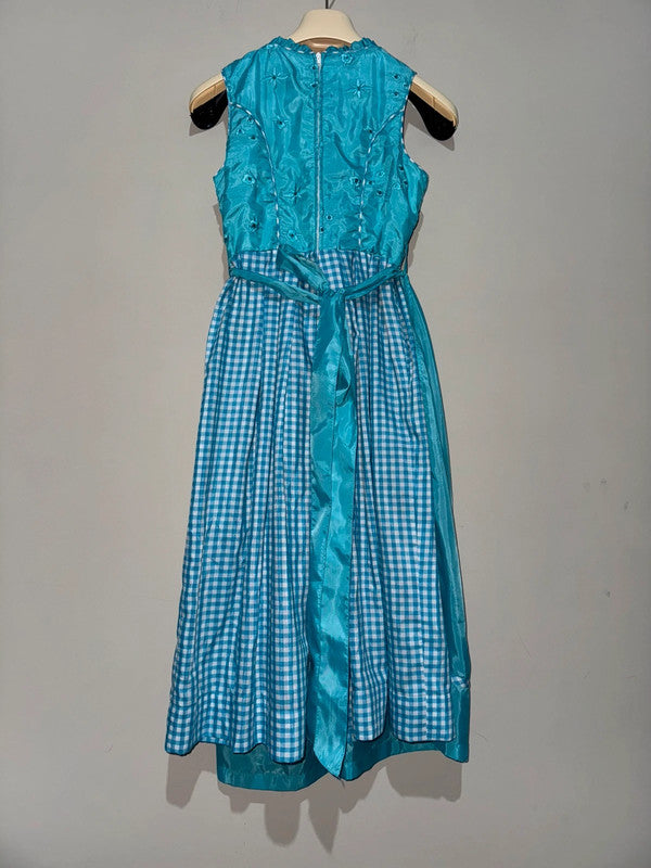 Vestito Bambina Tirolese Con Grembiule Cm 152 10-12 Anni