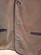 Giacca In Pelle Tirolese Uomo Xl