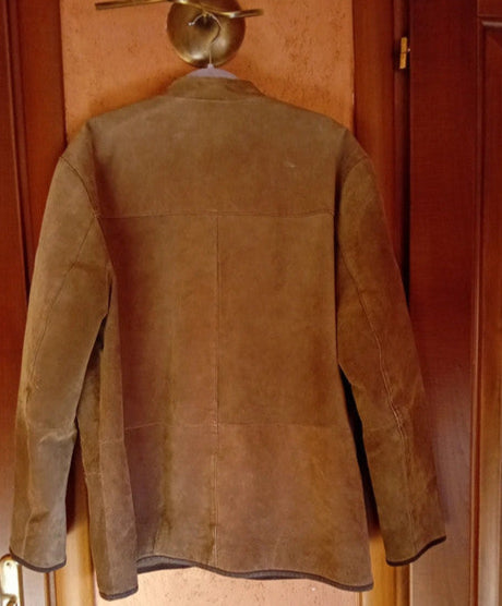 Giacca In Pelle Tirolese Uomo Xl