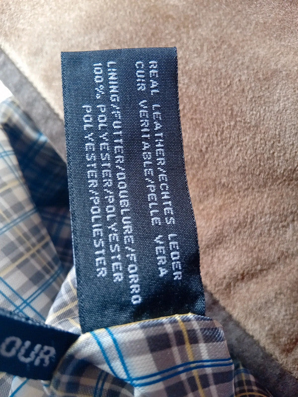 Giacca In Pelle Tirolese Uomo Xl