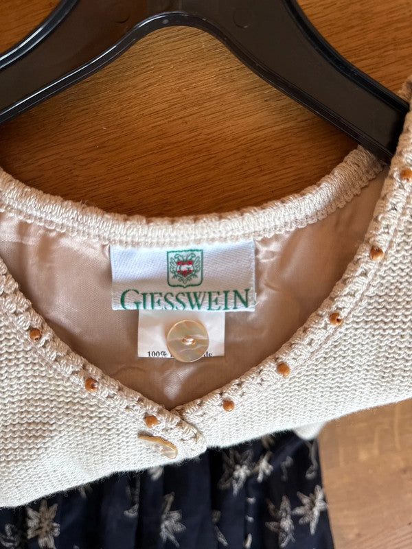 Vestito Tirolese Bimba Giesswein 10 Anni