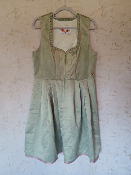 Vestito Verde Salvia Hailey Madl L Tirolese