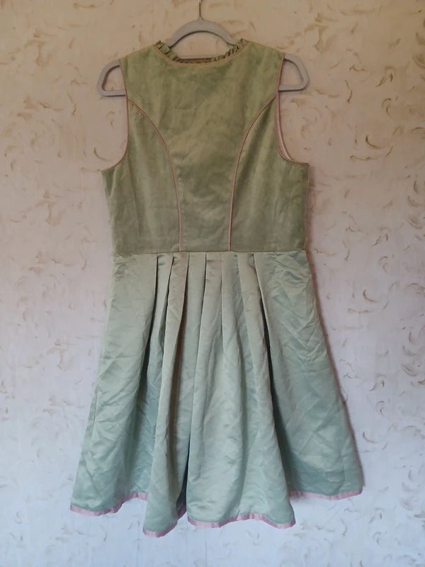 Vestito Verde Salvia Hailey Madl L Tirolese
