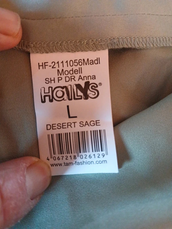 Vestito Verde Salvia Hailey Madl L Tirolese
