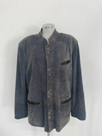 Giacca Tirolese Uomo In Pelle Moser L