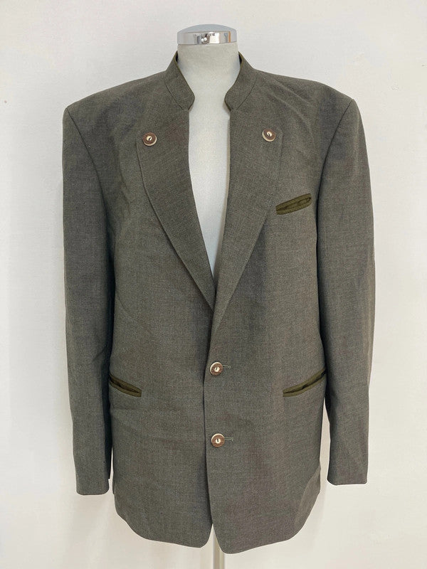 Giacca Uomo In Fresco Lana Tirolese Xxl 54