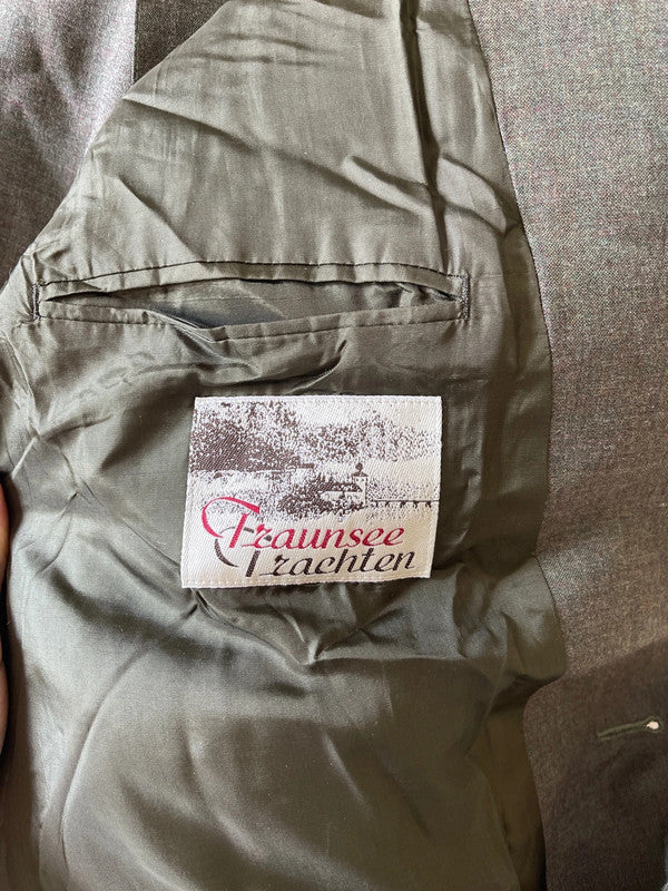 Giacca Uomo In Fresco Lana Tirolese Xxl 54