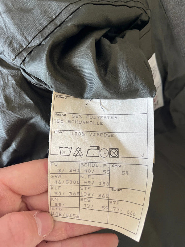 Giacca Uomo In Fresco Lana Tirolese Xxl 54