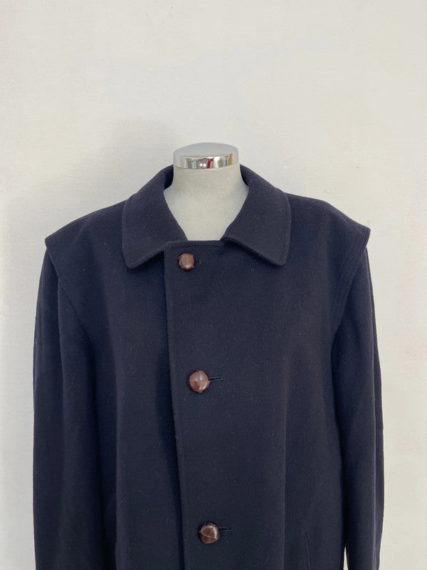 Cappotto In Loden Blu Da Uomo Steinbock