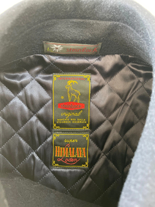 Cappotto In Loden Blu Da Uomo Steinbock