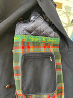 Cappotto In Loden Blu Da Uomo Steinbock