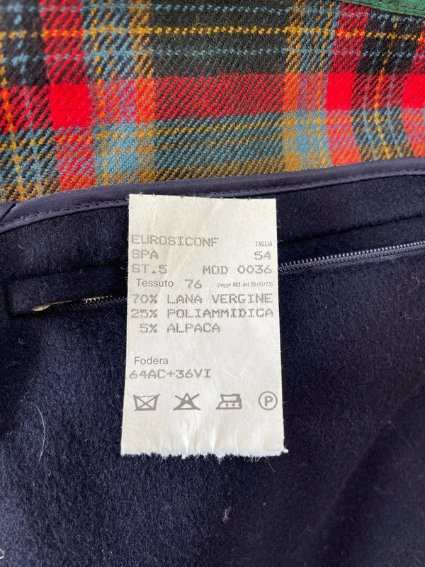 Cappotto In Loden Blu Da Uomo Steinbock
