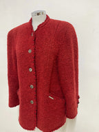 Giaccone Lana Tirolese Rosso Steinbock S