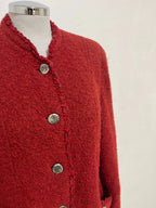 Giaccone Lana Tirolese Rosso Steinbock S