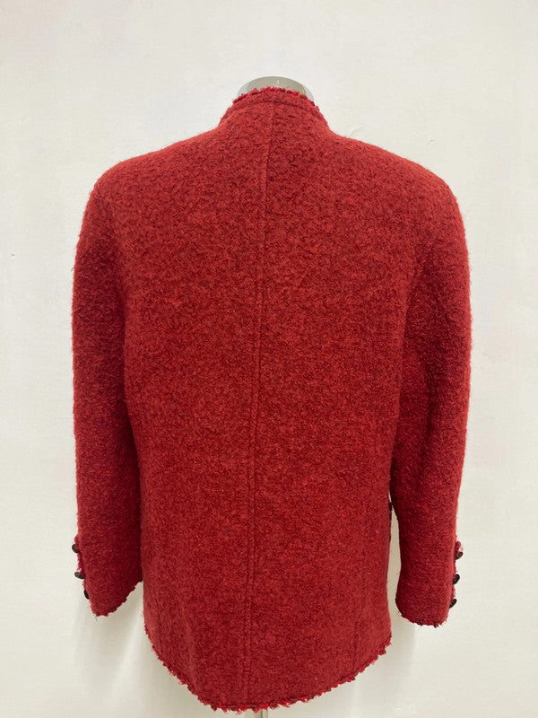 Giaccone Lana Tirolese Rosso Steinbock S