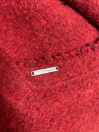 Giaccone Lana Tirolese Rosso Steinbock S