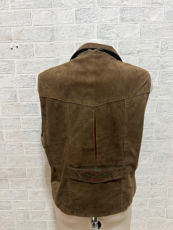 Gilet Pelle Donna Tirolese La Femme Sportive