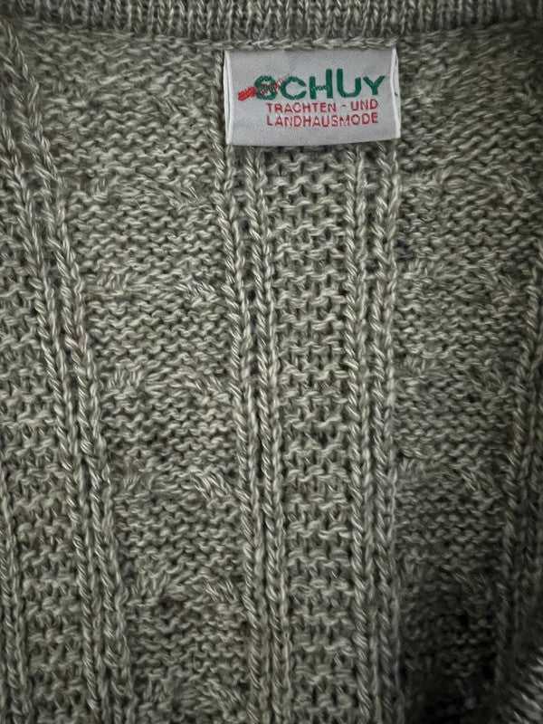 Gilet In Lana Tirolese Uomo Tg. 48