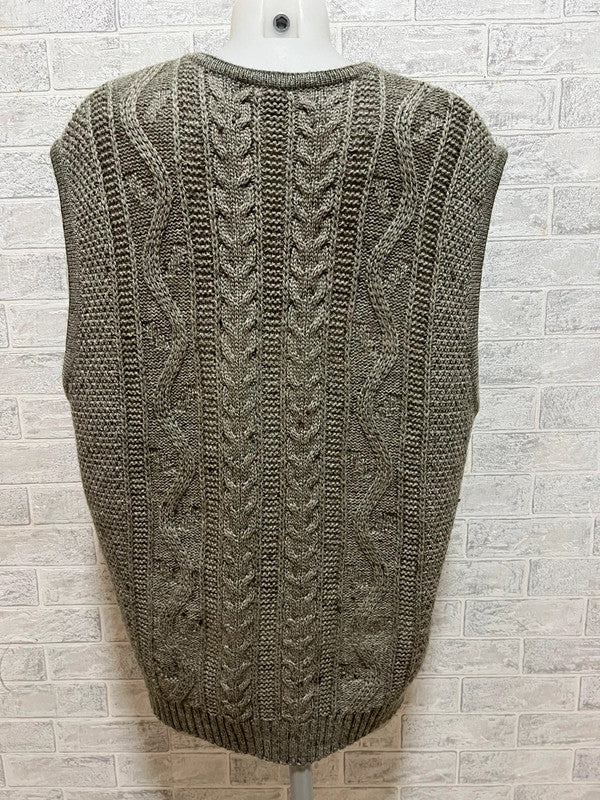 Gilet In Lana Tirolese Uomo Tg. 48