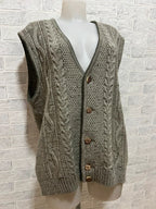 Gilet In Lana Tirolese Uomo Tg. 48