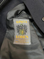 Cappotto Tirolese Loden 48 Blu Verde