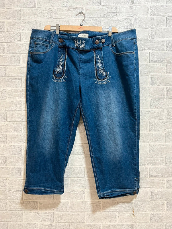 Pantaloni Jeans Tirolesi 56-58
