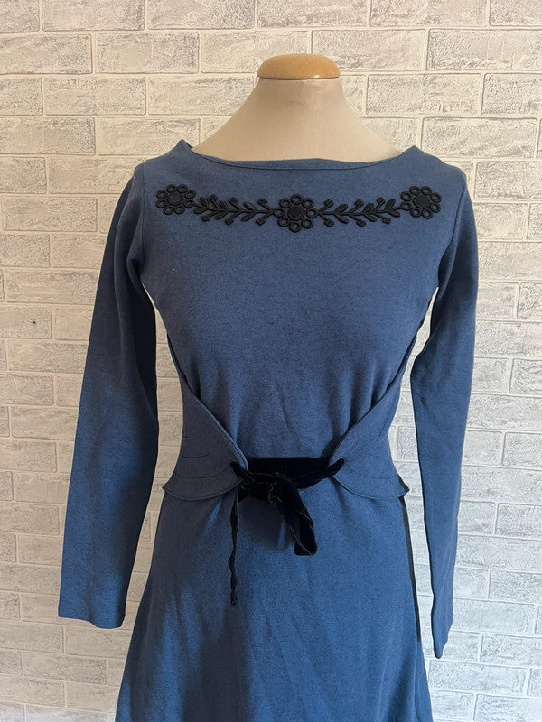 Vestito Blu Invernale Xs Tirolese