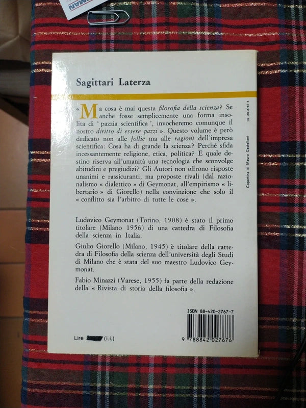 Le Ragioni Della Scienza - Ludovico Geymonat, Giulio Giorello, Fabio Minazzi