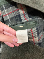 Giaccone In Loden Tirolese Verde Interno In Lana Scozzese Xl Uomo