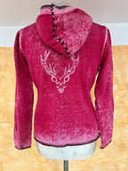 Cardigan Con Cappuccio  Tirolese Xs