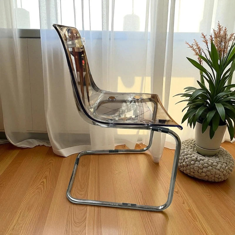 Sedia Ikea Tobias Carl Ojerstam Trasparente Plexi