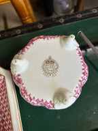 Piatto Con Coppetta Aichi Giappone Anni 50