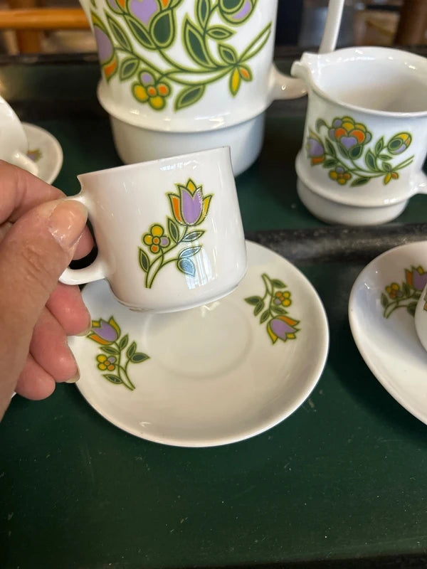 Servizio Da 4 Hutschereuter Vintage