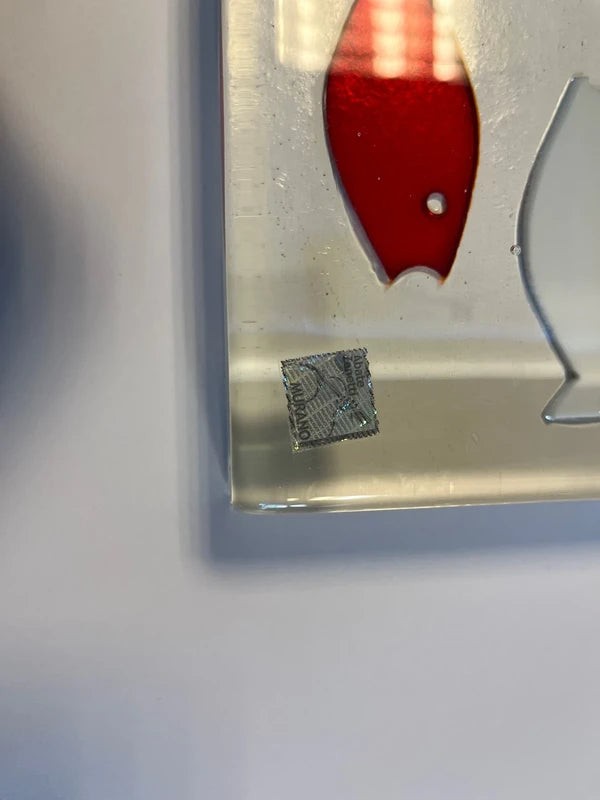 Fermacarte Vetro Murano Pesci Abate Zanetti