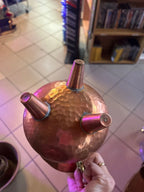 Anfora Rame Manici Ottone Con Piedini